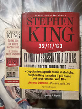 STEPHEN KING 22/11/‘63 +FASCETTA e SEGNALIBRO Come NUOVO Prima Ed.Novembre 2011