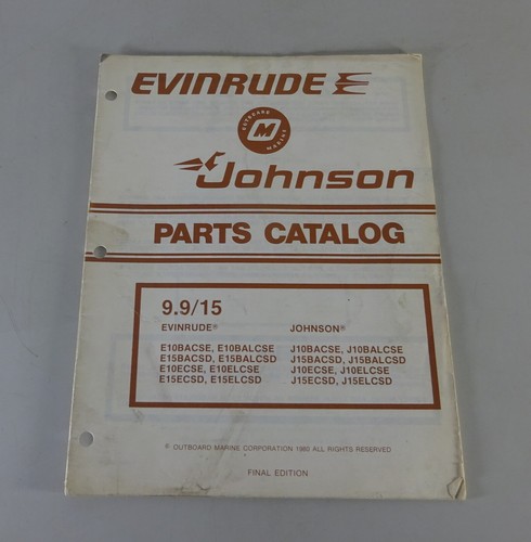 Catalogo ricambi evinrude - catalogo, /
