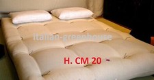 Futon alto cm 20 Maxi altezza Scegli la misura che vuoi