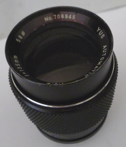 Obiettivo fotocamera yus - obiettivo,