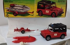 MERCURY Fiat Campagnola VVFF + rimorchio + gommone art.414 scala 1/43
