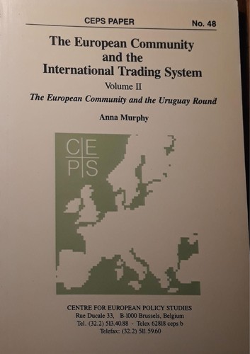 The european community and - ,