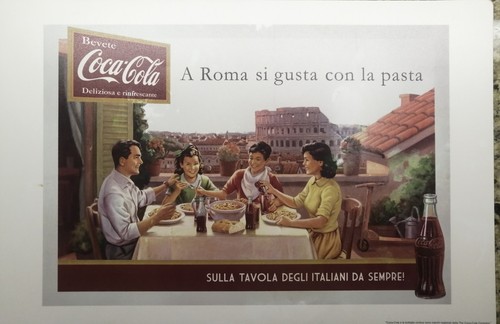 Tovagliette coca cola plastica - tovagliette,