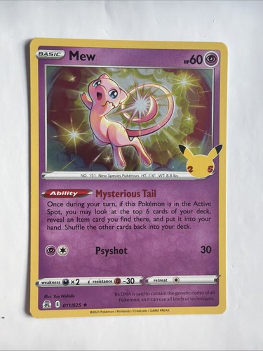 Pokémon tcg mew celebrazioni - pokémon,