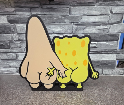 Insegna grande spongebob - insegna,