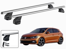BARRE PORTATUTTO DA TETTO PER VW POLO 6 (AW) 5 PORTE 2017-2021 MENABO ALLUMINIO