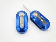 COVER CHIAVE TPU GUSCIO PER LANCIA YPSILON DELTA MUSA BLU CUSTODIA PROTETTIVA