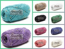 Gomitolo cotone moda per lavori a maglia con inserti in lurex FORMENTERA by BBB