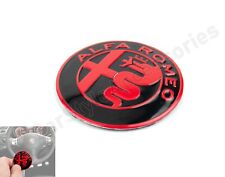 Distintivo rosso Alfa Romeo 147 156 166 GT 155 146 emblema ricambio volante