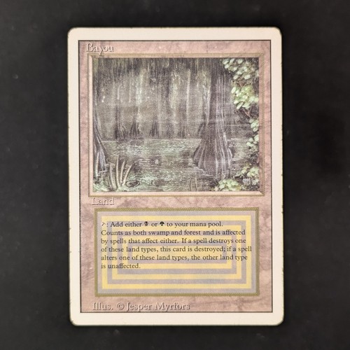 Mtg bayou - \\>>, (pl)