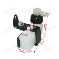 Serbatoio raccogli olio per Mini Super Motard Moto Pit Dirt Bike