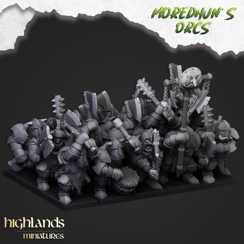 Orchi corazzati highland - orchi,