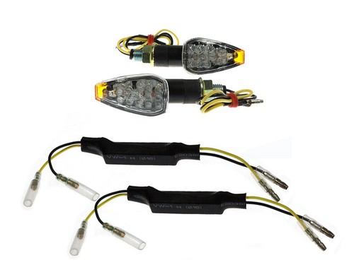 Kit frecce led sparkle nero - kit,