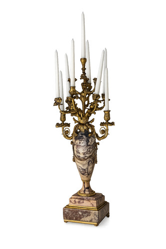 Antico candelabro ornato - antico,