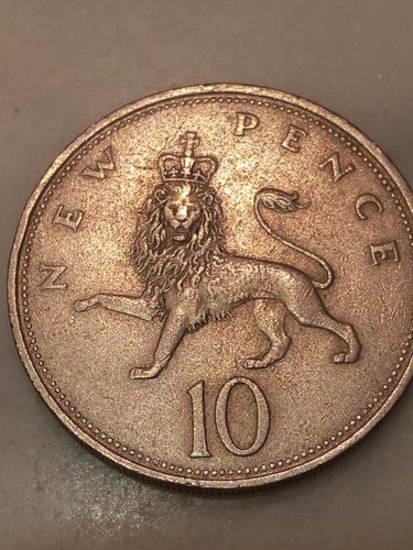 Gran bretagna new pence - 10,