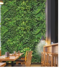 Prato Siepe da Parete Muro Artificiale con Effetto Realistico Divy 3d   1x1m