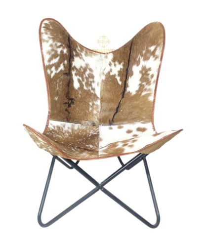 Poltrona butterfly pelle di - pelle,