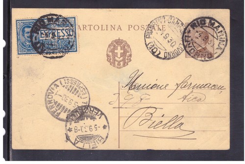 Cartolina postale 1930 - postale, c.