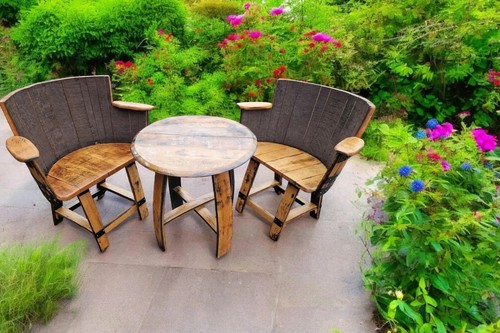 Poltrona botte rovere duo - poltrona,