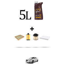 HOFFCAR Kit tagliando 4 FILTRI