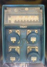 Quadro elettrico esterno da cantiere industriale ip65 parete monofase 220v prese