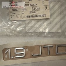 SCRITTA POST. CILINDRATA 1.9 JTD ORIGINALE ALFA ROMEO - 46805558