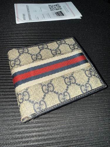 Gucci portafoglio uomo bifold - portafoglio,