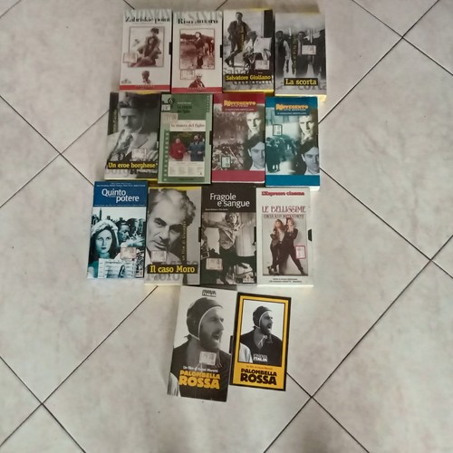 Lotto film vhs vari leggi - vhs,