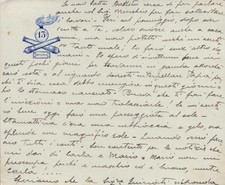 1932 / CARTOLINA 13° Reggimento Artiglieria da Campagna "Granatieri di Sardegna"