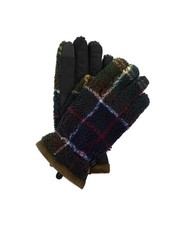 BARBOUR FIELDT TARTAN FLEECE GLOVES