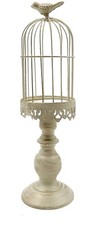 Candelabro decorativo a gabbia