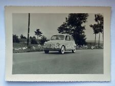 FIAT 600 AUTO car automobile vecchia foto cartolina old photo 2