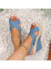 Sandali Espadrilles Zeppa 10