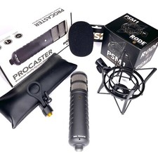 RØDE Procaster Microfono Dinamico XLR + Shock mount + spugna paravento antipop