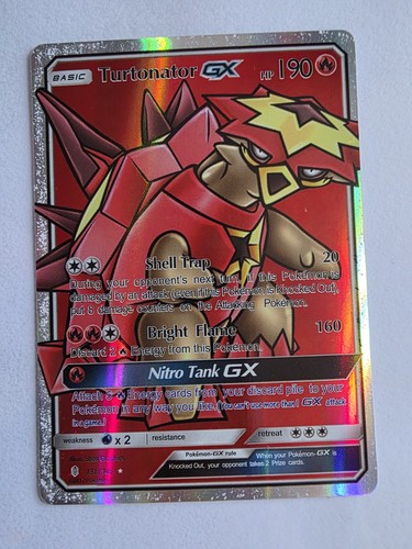 Carta pokemon turtonator - carta,