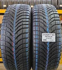 2X PNEUMATICI USATI 215/60 R17 96H MICHELIN INVERNALI GOMME 215 60 17 2156017 
