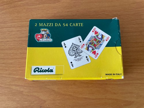 Carte gioco modiano - carte,