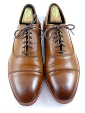 Allen Edmonds "PARK AVENUE" Sneakers eleganti Oxford da uomo in pelle 10 D peperoncino (695N