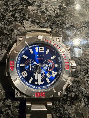 Barbos blue chronograph - "blue,