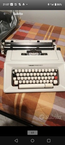 Macchina scrivere olivetti - macchina, da