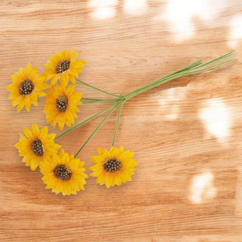 Decorazione finto girasole - finto,