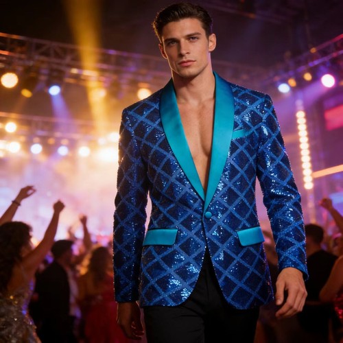 Costume scialle colletto uomo