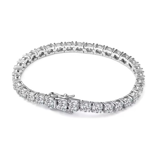 Bracciale tennis 3ct oro - tennis,