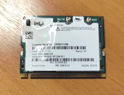 Scheda wireless intel - scheda,