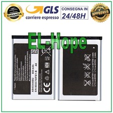 BATTERIA AB463446BU PER SAMSUNG GALAXY GT S5150 C3520 C3590 C3750 S3310 800 mAh