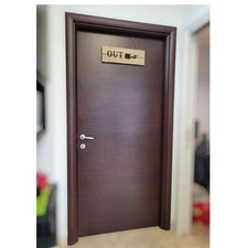 Insegna in legno decorativo IN