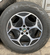 KIT COMPLETO CERCHI ALFA STELVIO DA 17 CON GOMME 235 65 17 CONTINENTAL DOT2021