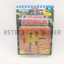 Vintage HASBRO MICRO MACHINES - Military Multi Force Soldiers Italy GIG MOC NEW