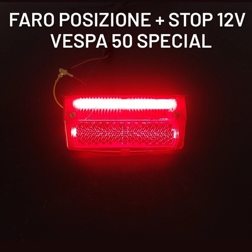 Fanale posteriore led vespa - fanale,