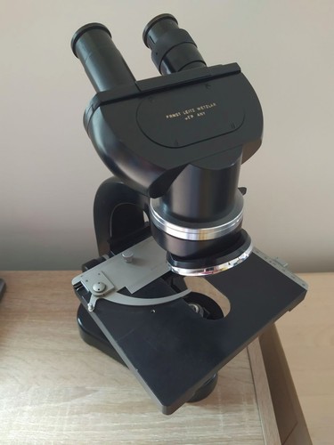Microscopio leitz lux - microscopio,